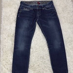 Dark Blue Denim Jeans